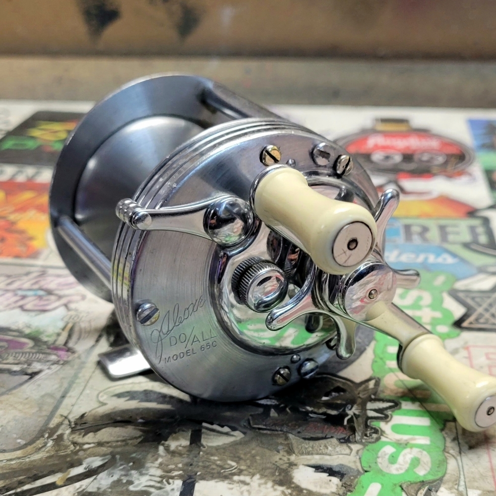 *Sold* 1951 JA Coxe Model 65c (Hybrid) Fishing Reel